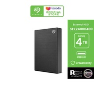 SEAGATE EXTERNAL HDD One Touch HDD with Password / 4TB / 2.5" (ฮาร์ดดิสก์พกพา) * 🆓 บริการกู้ข้อมูล
