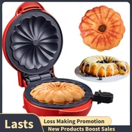 Mini Cake Maker   Double-Sided Heating Portable Bundts Cake Maker  Electric Cupcake Maker for Breakf