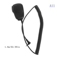 All 3 5mm Handheld Speaker Mic PPT For Yaesu VX-1R VX-2R VX-5R FT-60R VX-150 FT-250