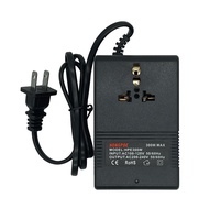 200W 300W หม้อแปลงแปลงแรงดันไฟฟ้า 220V To 110V ขั้นตอนลงหม้อแปลงไฟฟ้า 110V To 220V Travel Adapter EU