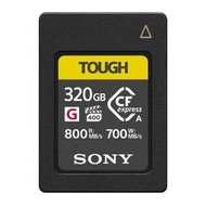 【震博攝影】Sony CEA-G320T  CFexpress 記憶卡 (台灣索尼公司貨) 適用於A1 / A7SM3 / FX30