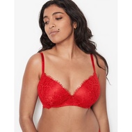 VS red lace wireless bra size 36DD 149772