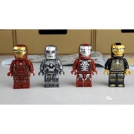 Combo 4 Characters Separated From Iron Human Armor Assembly - SY1332 (Lego 76125, Lepin 07121)