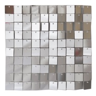 30*30cm Sequin Tile Wall Panel Square -Sequin Wall Panel Shimerring Wall - Backdrop Dekorasi Ulang T
