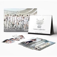 ☭[Official Authentic] Lezhin 2024 Season's Greetings Team calendar set Confirmed purchase, limiDoOB
