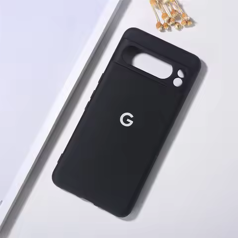 Original Case For Google Pixel 9 Pro XL Case Pixel 9 8 7 6 Pro Liquid Silicone Cover Pixel 8A 7A 6A 