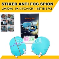 Screenguard Dew Waterproof Sticker Car Rearview Mirror Fog RainProof Film