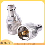 Butterfly PL259 UHF PLUG MALE TO BNC SOCKET FEMALE RF ADAPTER