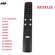 Original Remote Control RC802N YLI2 For RCA TCL Smart TV 06-IRPT45-BRC802N Fernbedienung 40A325 32A325 55S405 40S305 65S405 32S301 RC3000E02 RC3000M13 RC3100L07 RC3100L10（Local delivery in the Philippines will be delivered within 2-3