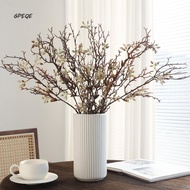 GPEQE Artificial Plant Dead Branch, Plastic Real Touch Eucalyptus Fruit Branch, Faux Plant DIY Handm