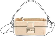Lckaey Felt purse organizer for FENDI baguette bag insert for fendi Handbag baguette Organizers Y090