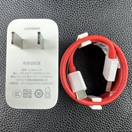 ชาร์จไฟเร็ว OnePlus 10 pro ชาร์จเร็ว 80W เทอร์โบชาร์จ เข้าชุดสายข้อมูลและปลั๊ก ชาร์จแบบเร็ว