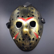 TWCEJE168 ฮาโลวีน Jason Voorhees Hockey Carnival Party Party Supplies Festival Costume Party Face Co