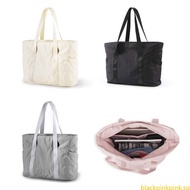 BLACK Laptops Bag Nylon Shoulder Bags for Women Handbag Shopping Bag