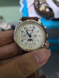 浪琴 Master Collection 月相計時腕錶