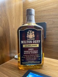 Miltonduff Glenlivet 12 year old 100% Highland Malt Old Square bottling 舊酒 43%abv
