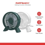 Super Strong 5000 RPM Table Fan / Mini Desk Fan USB 4.6 Inch 5W