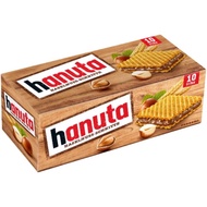 Ferrero Hanuta Wafer Cookies Hazelnut Chocolate 10pcs