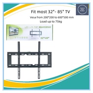 Slimed wall mounted Fixed TV bracket for 32 to 85 inch tv