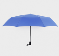 全城熱賣 - 純色晴雨傘（藍色）（尺寸54CM*8K）