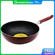 Korean Wok Stir-Fry Pan Deep-Fry Pan 20X8Cm Frying Pan Wok Chinese Wok Wok Pan