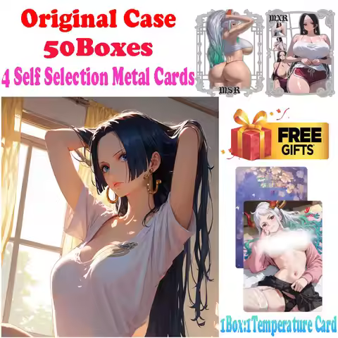 2025Lastest Wholesale Huanmei One Piece Waifu All Temperature Sense Nude Card Cartoon Booster Box Na