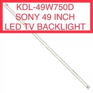 KDL-49W750D SONY 49 INCH LED TV BACKLIGHT 49” KDL 49W750D KDL-49W750 KDL 49W750