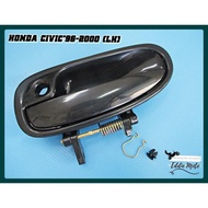 HONDA CIVIC (FK) (1996-2000) -- OUTSIDE DOOR HANDLE FRONT RIGHT (RH) "BLACK" // Outer BLACK