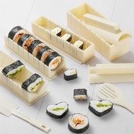 Sushi Maker 3/10 Pieces Plastic Sushi Set Kitchen Utensils Set/Sushi Set/Sushi Mold/Rice Ball Roll M