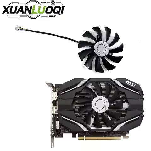 NEW Fan 85mm 4pin for MSI Inno3D P106 960 GeForce GTX 1060 AERO ITX 3G 6G OC RX560 RX550 ITX RX460 4