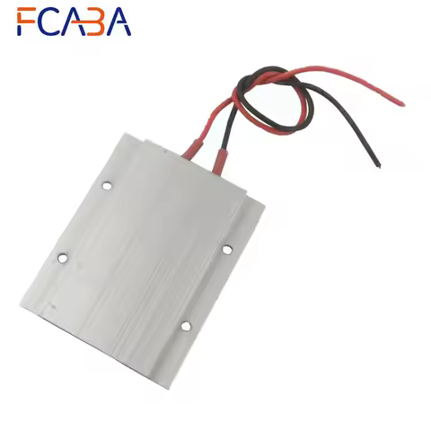 FCABA 150W 12V 180 Degree Constant Temperature PTC Heating Element Heater Plate 76X62x6mm Safety Sur