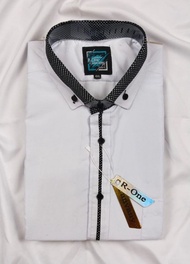 R-ONE CANVANY Baju kemeja pria alisan / baju kemeja formal alisan / kemeja pria dewasa lengan pendek