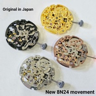 Watch Movement Mechanical Watch Movement Meiyoda 8N24 Movement Hollow Mechanical Automatic Three-Han