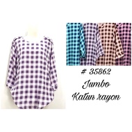 KATUN Rayon Blouse Checked Cotton Top