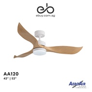 AeroAir AA120 42"/52" - White Wood