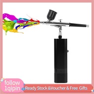 1qipin.my Handheld Air Brush  32PSI High Pressure Set Portable 7-9LPM Airflow Versatile with Compres