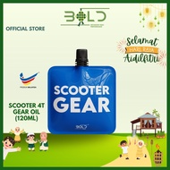 BOLD 120ml 4T Scooter Gear Oil 80w90 Fluid Fully Synthetic Minyak Hitam Gearbox Transmission Skuter