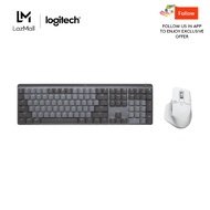 Logitech MX Mechanical Wireless Illuminated Performance Keyboard + Logitech MX Master 3S Advanced Wireless Mouse