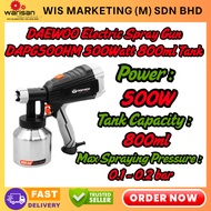 DAEWOO DAPG500HM Electric Spray Gun 500Watt 800ml Tank - Aluminium Tank - Korea Technology