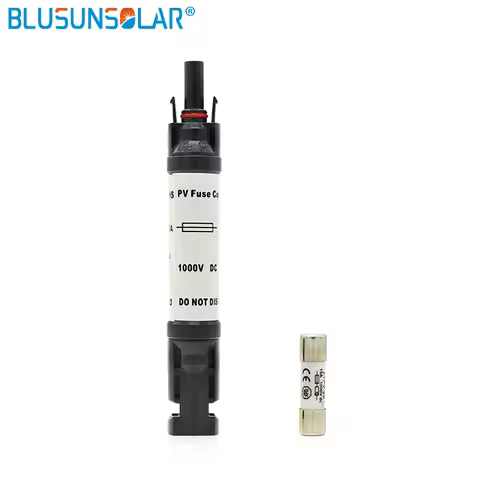 Leader Solar Fuse Connector 1000V IP67 Waterproof Fuse Holder Protection 1000V/1500V DC 10A/15A/20A/