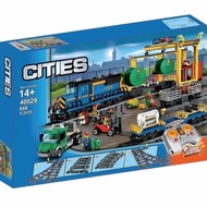 【Ready Stock】train magnetic toys for kids electric play trains railway sets Compatible with  City 60