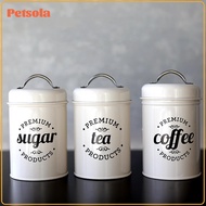 Kitchen Canister Set with Airtight Lid Set for Tea Coffee