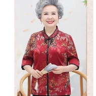 Promo 0108 CNY Wealthy Cheongsam Baju Imlek Baju Mama Baju Nenek Baju