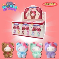 Box (6 Dips) Shipped Within 24 Hours Hello Kitty Teddy Pajamas Series Plush Pendent