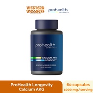 ProHealth-Calcium AKG Supplement (1 000 mg/Serving-60 Capsules)