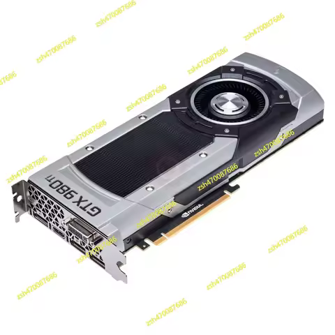 For GeForce GTX 980 Ti Graphics Card GF GTX 980 Ti 6 GB GDDR5 PCIe 3.0 x16 DVI, 1 x HDMI, 3 x Displa