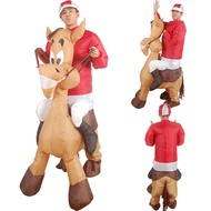 Funny Cartoon Doll Costume Adult Walking Animal Mount Props Clothes Little Donkey Riding Donkey Infl