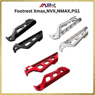 Yamaha CNC FootRest Xmax v1,XMAX V2,XMAX V3 Nmax, NVX