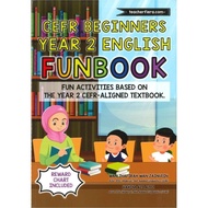 CEFR BEGINNERS: ENGLISH FUNBOOK YEAR 1/2/3/4/5/6/Reading & Penmanship