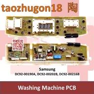 Samsung DC92-00190A DC92-00202B DC92-00216B DC92-00195A-00 Washing Machine Mesin Basuh Controller PC